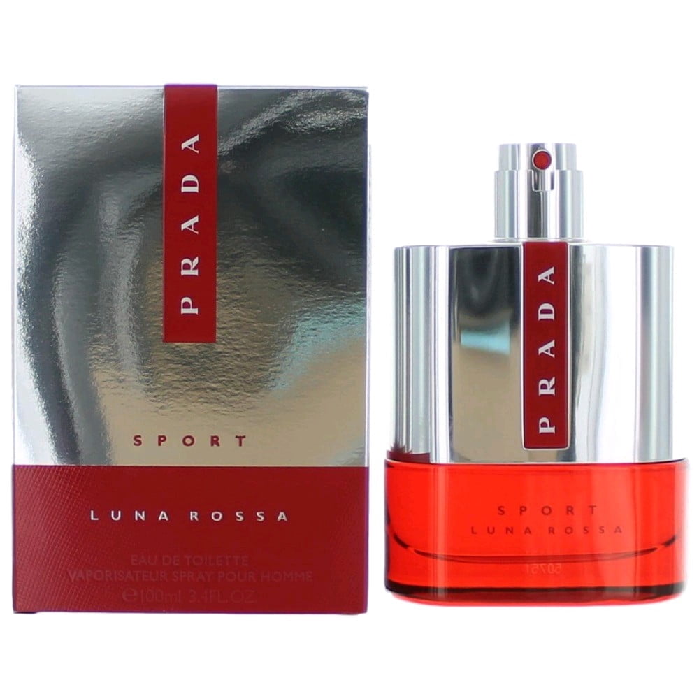 Prada, Luna Rossa Sport Eau De Toilette Spray for Men, 3.4 oz