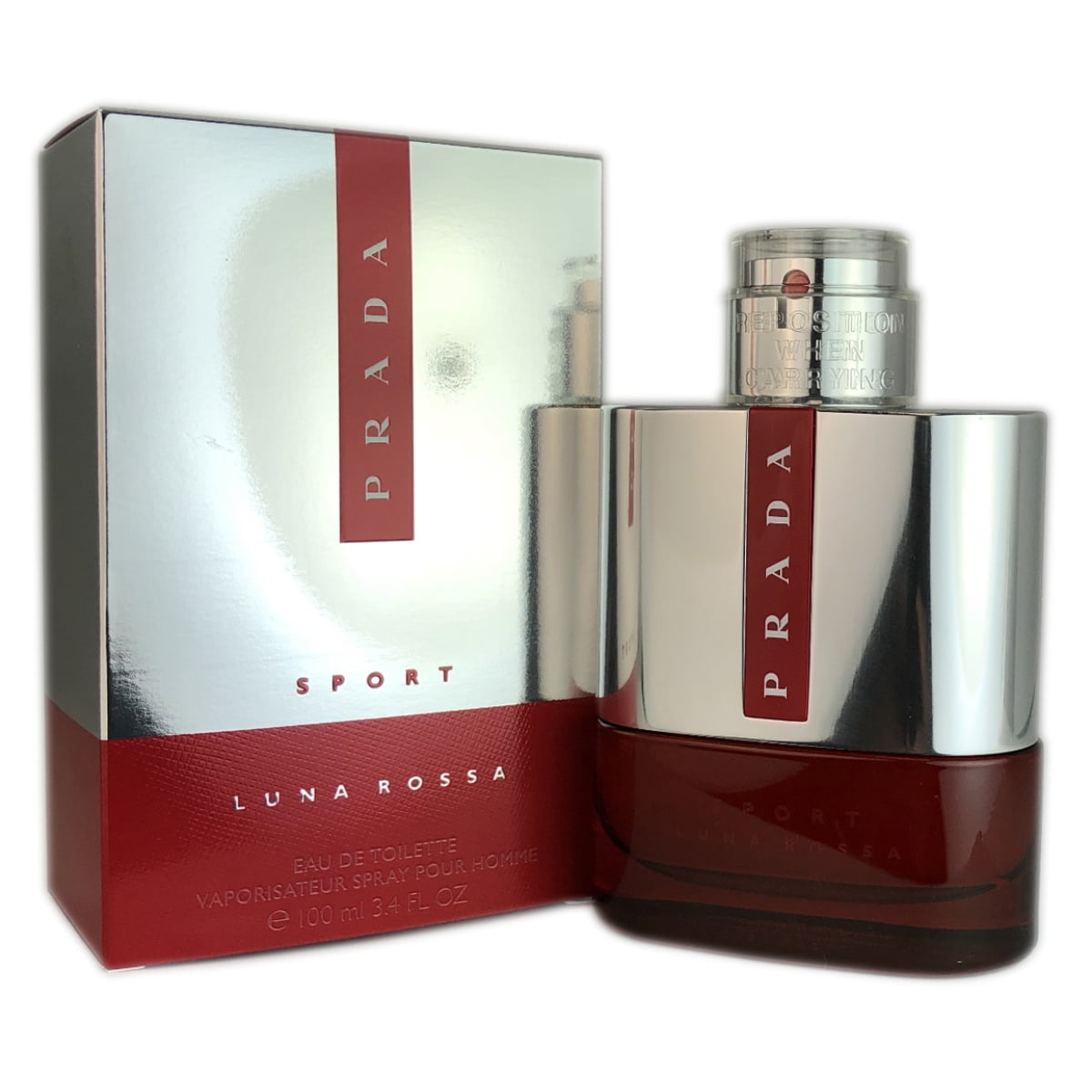 Prada Luna Rossa Sport Eau De Toilette Vaporisateur Pour Homme Spray 100 ml / 3.3 oz