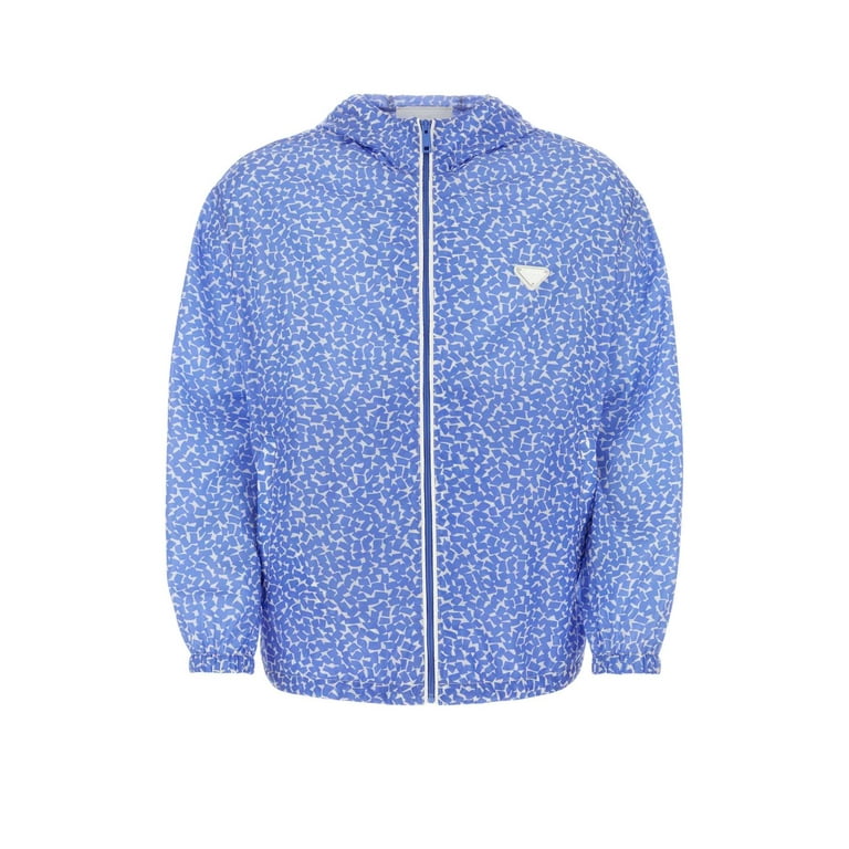 Prada Man Printed Re Nylon Windbreaker