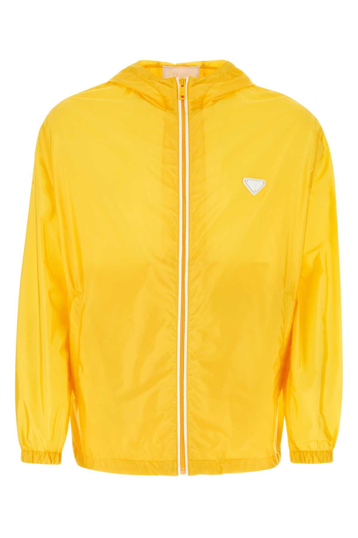 Prada yellow jacket cheap