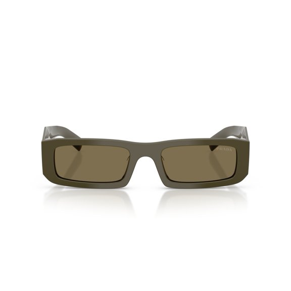 Prada Men's 0Pr D09sd Rectangular Sunglasses Green
