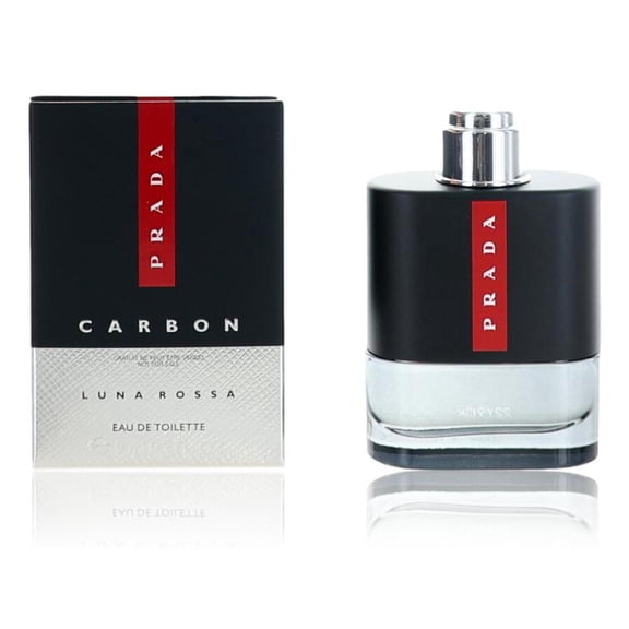 Prada Men's Luna Rossa Carbon EDT 0.3 oz Fragrances 3614274254556