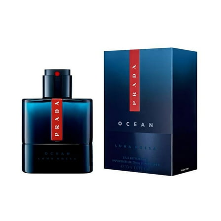 Prada Men's Luna Rossa Ocean EDT Spray 1.6 oz Fragrances 3614273556187