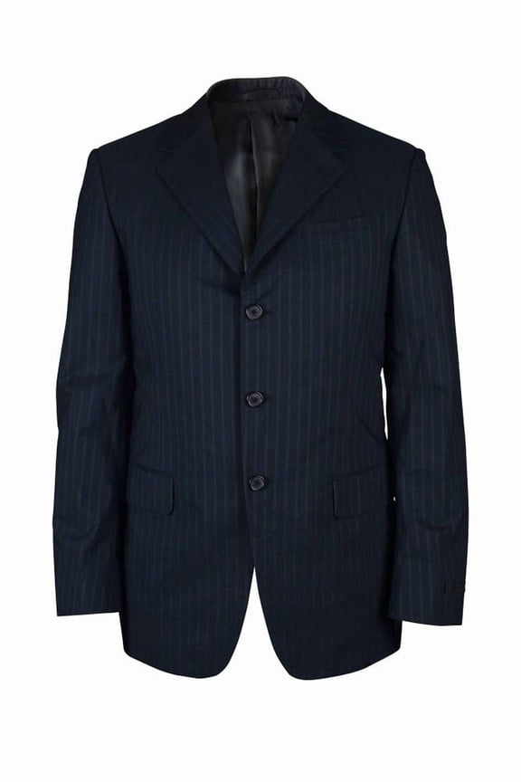 Navy Blue Cotton Jacket (Men's)