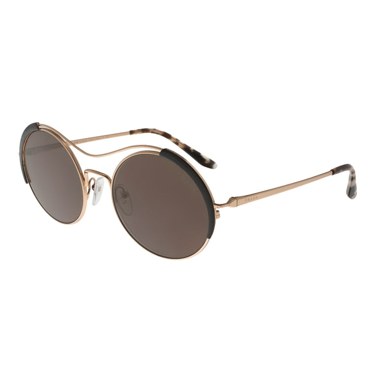 Prada Optical Sunglasses PR 55 VS 331408 Rose Gold Brown Women