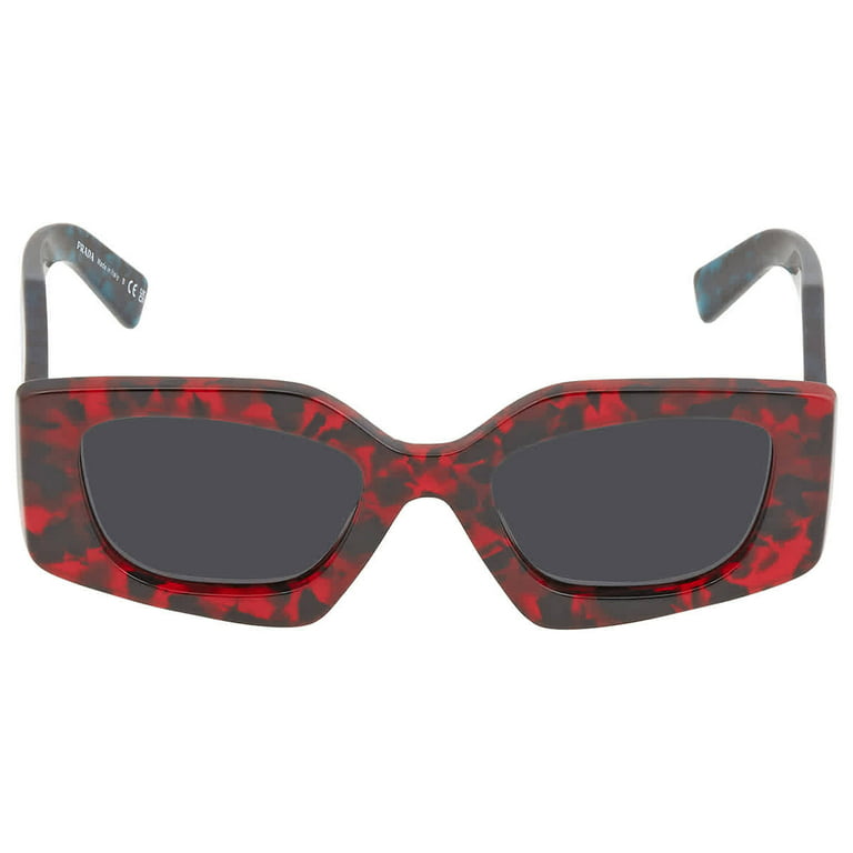 Prada PR 15YS Havana Red/Dark Grey 51/21/140 women Sunglasses