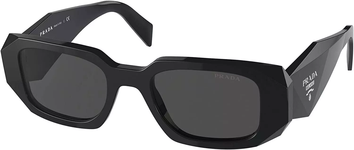 小物 PRADA sunglasses black Prada Symbole 49MM Rectangle Sunglasses | Saks Fifth Avenue