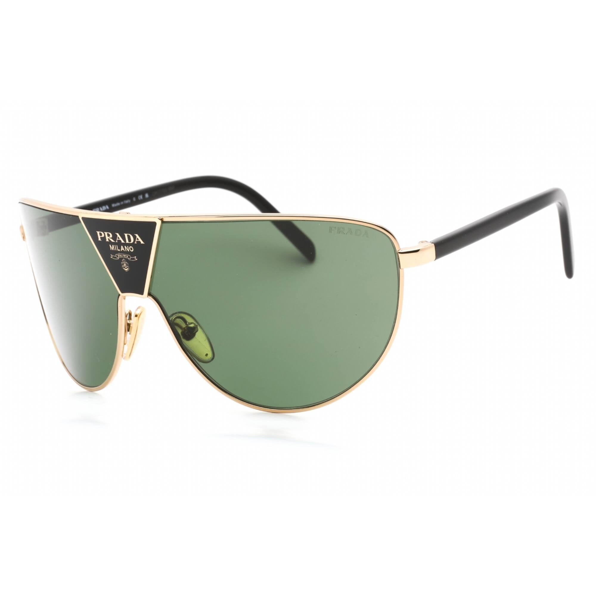 Prada PR 69ZS Metal Unisex Shield Sunglasses Gold 37mm Adult