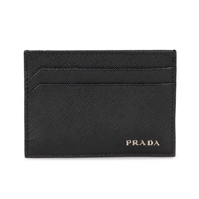 Prada PRD-WALL-2MC149-C5S-F0002 Saffiano Leather Card Holder,