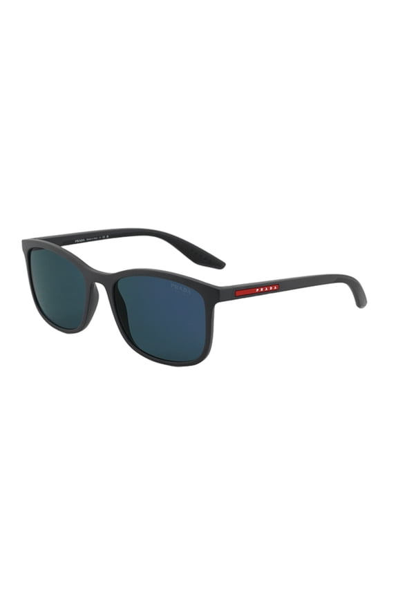 PSA08S UFK05U 56mm Square Sunglasses Men's Matte Grey