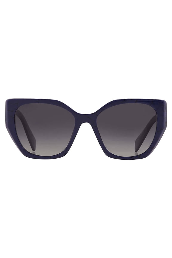 Polarized Grey Gradient Cat Eye Ladies Sunglasses PR 19ZS 18D5W1 55