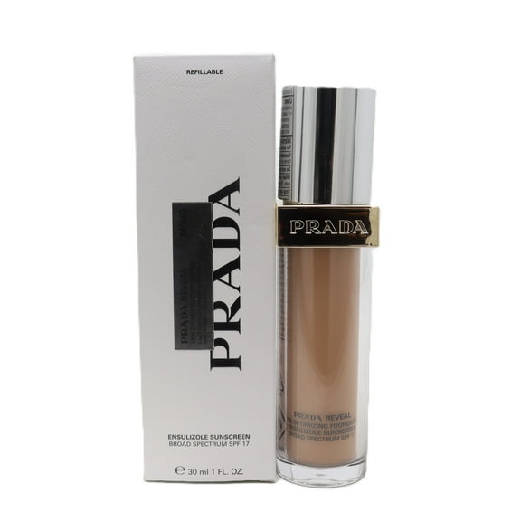 Prada Reveal Skin Optimizing Refillable Soft Matte Foundation 1.0oz MN40 New