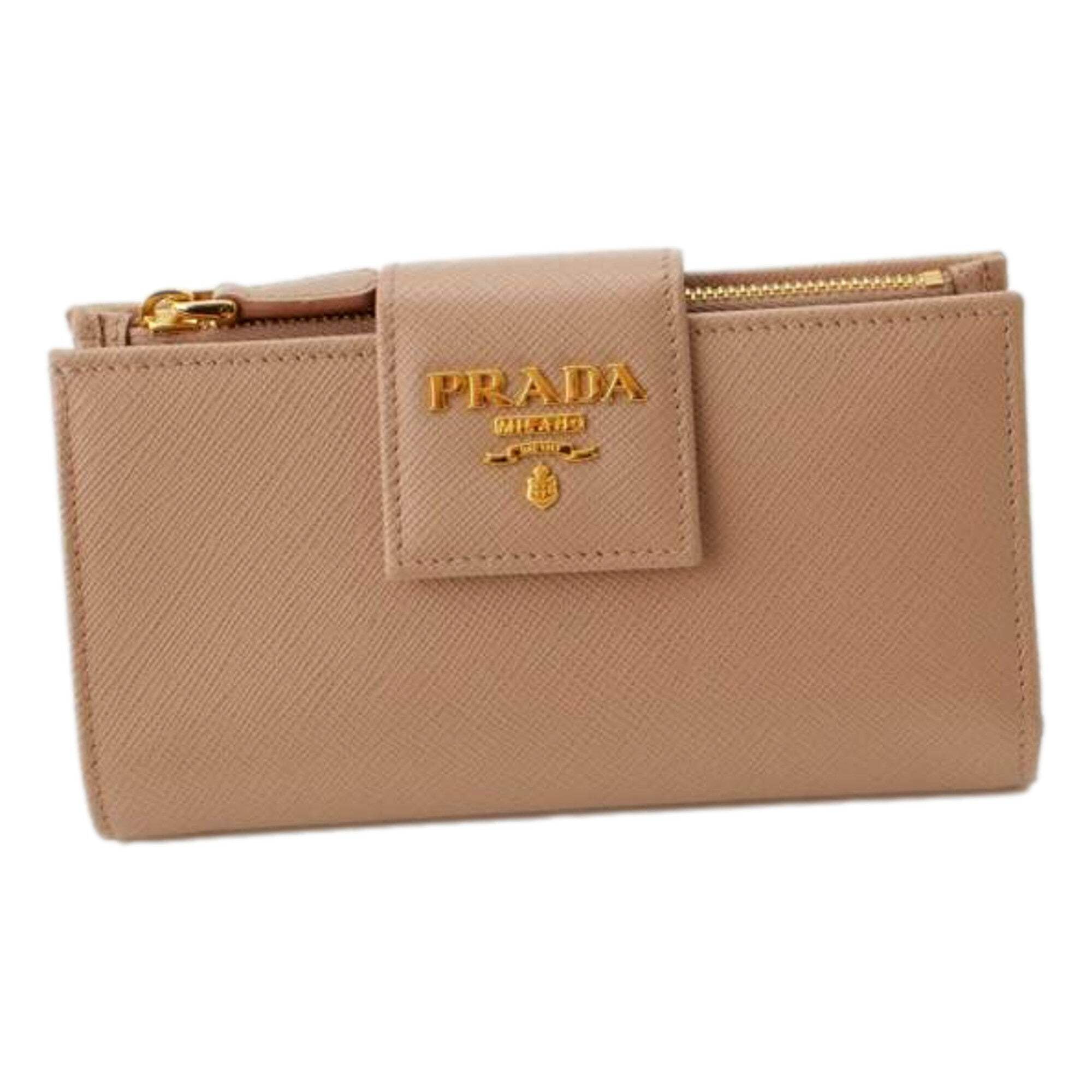 Saffiano Leather Wallet Prada