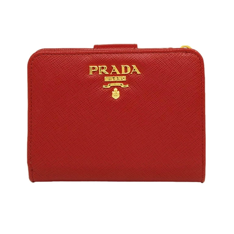 Prada saffiano bifold clearance wallet