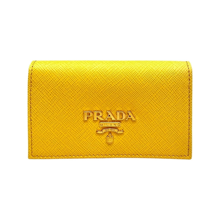 Credit card holder prada sale