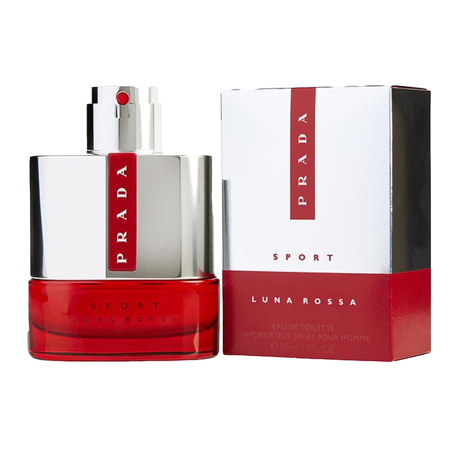 PRADA Luna Rossa Sport 100ml 男性用香水 Prada Sport Luna Rossa Eau De Toilette Vaporisateur Spray Pour