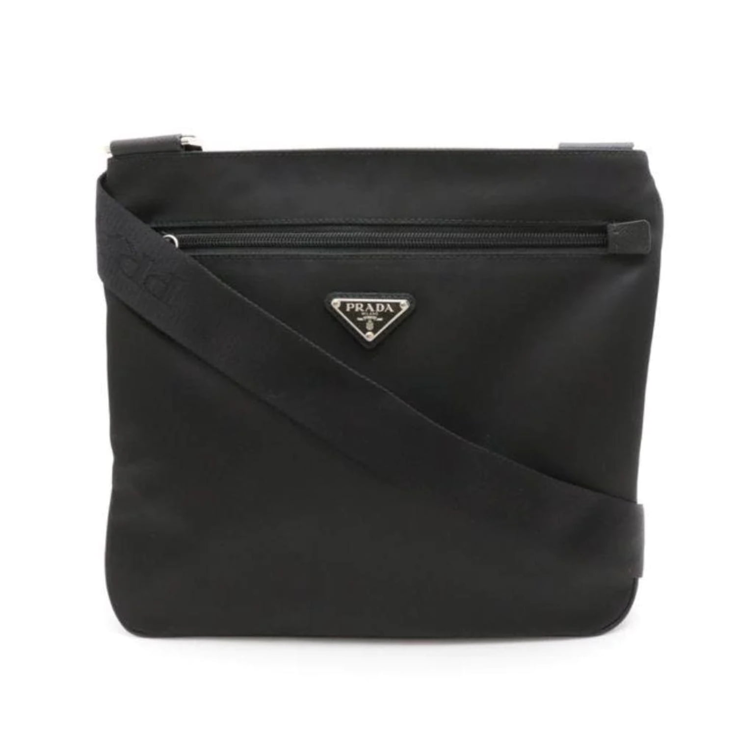 Prada saffiano messenger clearance bag