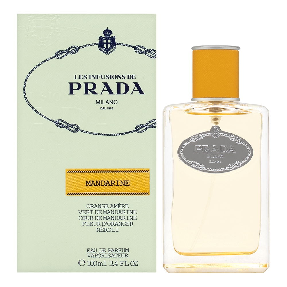 Prada Infusion de Mandarine Eau De Parfum Spray for Women, Citrusy