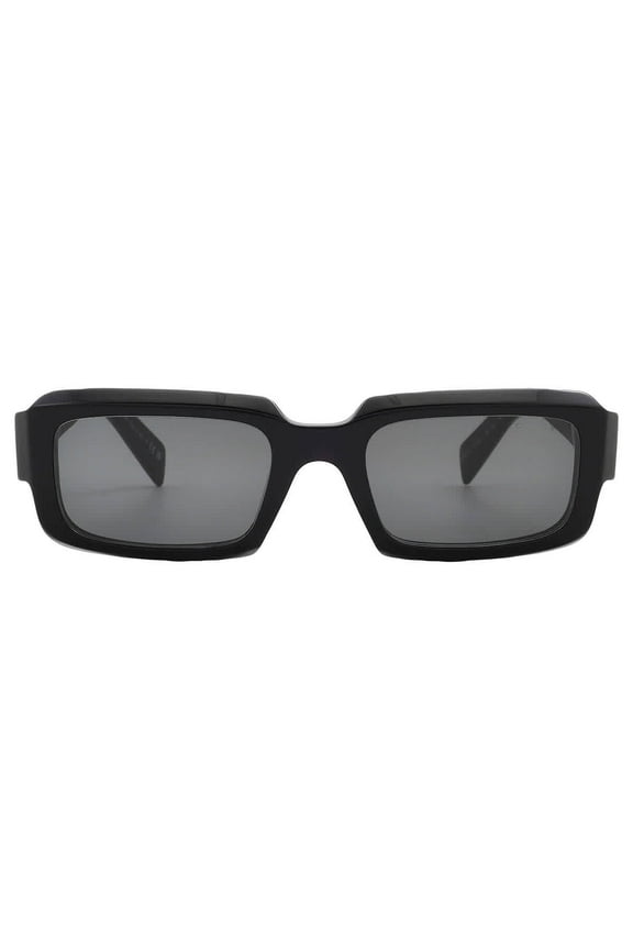 Unisex Lightweight Titanium Sunglasses, Black Dark Grey