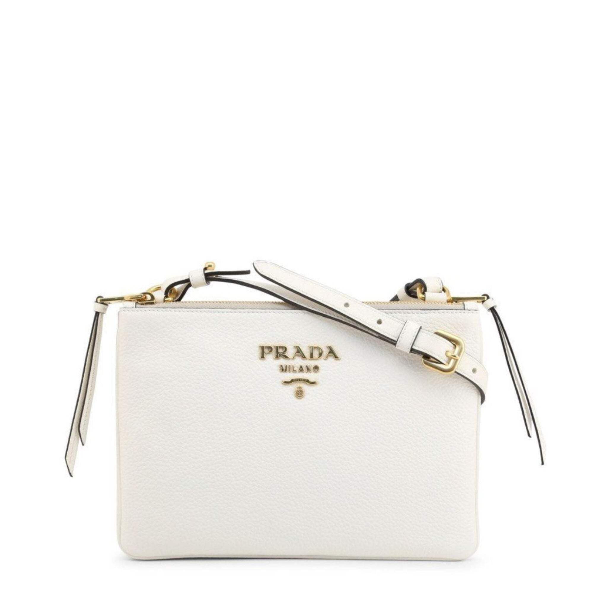 Prada white clutch sale