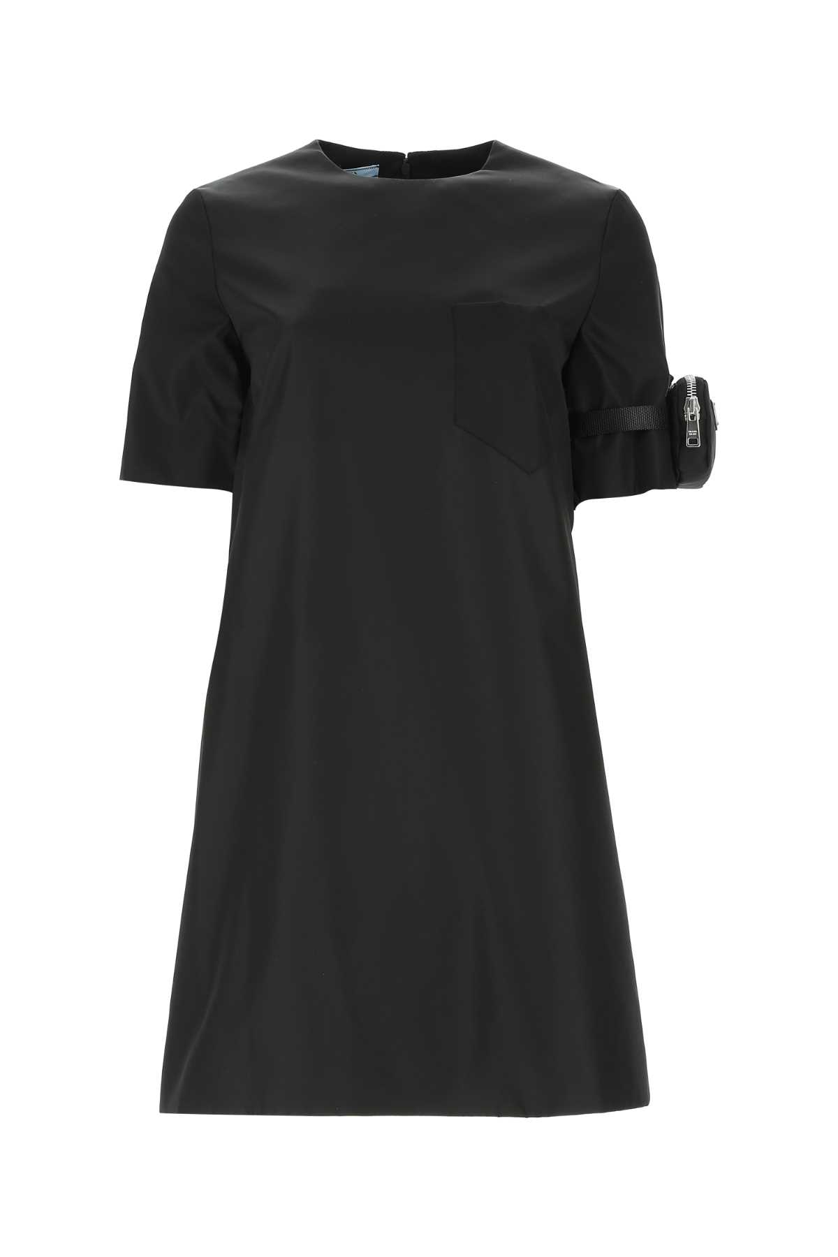 Prada Woman Black ReNylon Dress