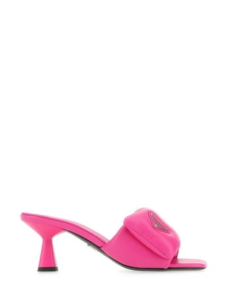 Pink hot sale prada heels