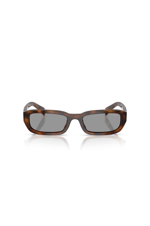 Women's 0Pr B06s Rectangular Tortoiseshell Acetate Sunglasses Brown