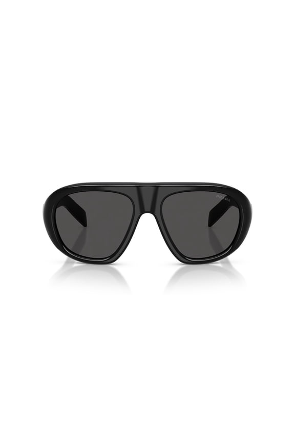 Women's 0Pr C05s Oversized Aviator Sunglasses Black