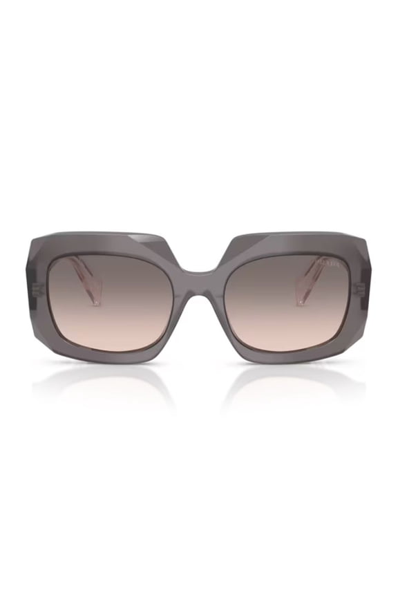 Women's Pr B23s Symbole Oversized Square Acetate Sunglasses Grey