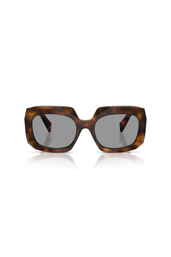 Women's 0Pr B23s Oversized Square Tortoiseshell Sunglasses Brown