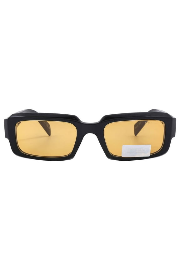 Yellow Pilot Men's Sunglasses PR 27ZS 16K70A 54