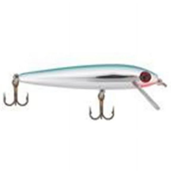 Pradco Lures Rebel Slick Body Minnow - Silver-Blue - 3.5