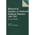 thumbnail image 1 of Praeger Political Communication Rhetorical Studies of National Political Debates: 1960-1992, 2nd Edition (Revised), (Paperback), 1 of 1