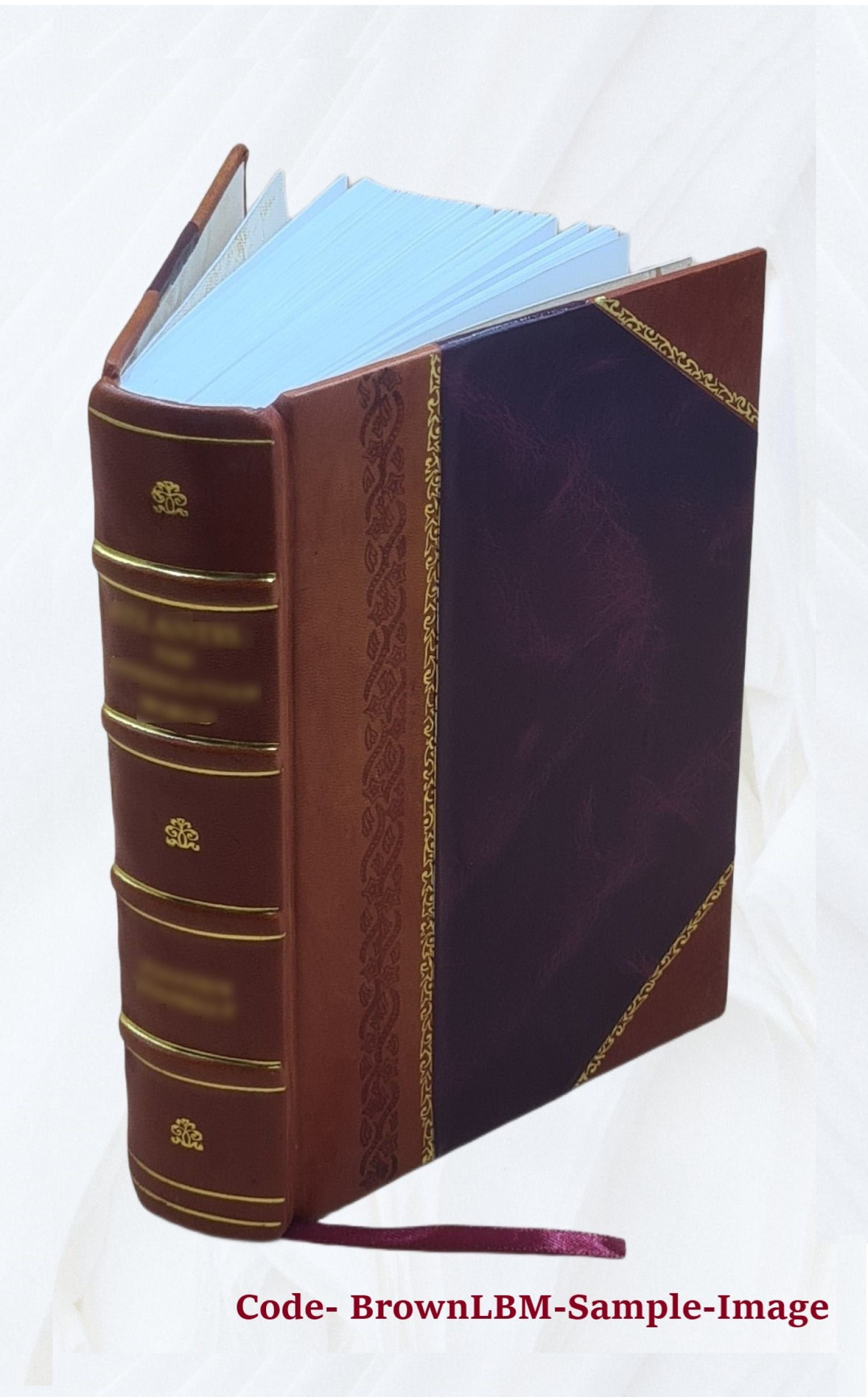 Praelectiones theologicae quas in Collegio Romano habebat Joannes Perrone e Societate Jesu ... Vol. 1.8.2 1842 [Leather Bound]