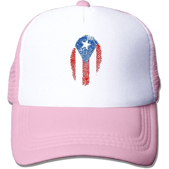 Puerto Rico Flag Mesh Hat Trucker Baseball Cap (5 Colors)