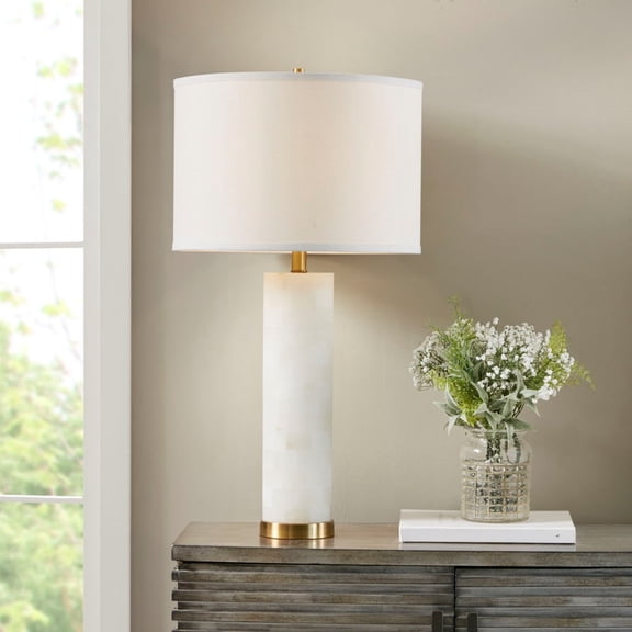 Prague Alabaster Table Lamp 22354