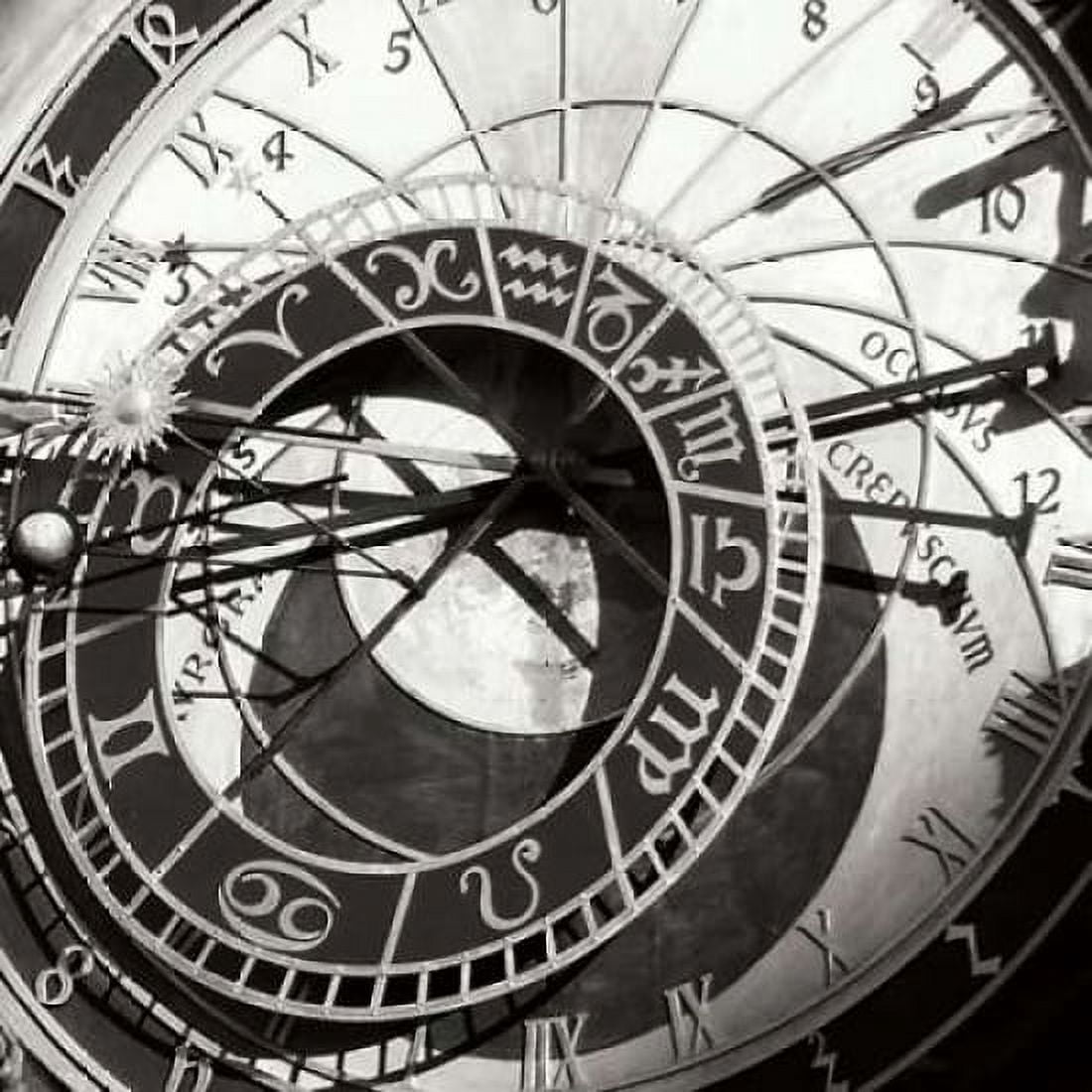 Prague Clock II Canvas Art - Jim Christensen (24 x 24)