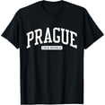 thumbnail image 1 of Prague Czech Republic College University Style T-Shirt, 1 of 4