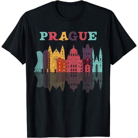 Prague Czech Republic Family Vacation Europian Trip TShirt T-Shirt mens t shirt，black，women，funny，misfits，men，journey，t-shirt