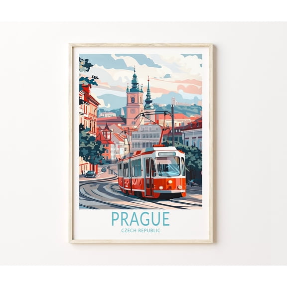 Prague Czech Republic Historic City Home Decor