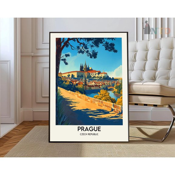 Prague Czech Republic Poster Unframed Paper Print