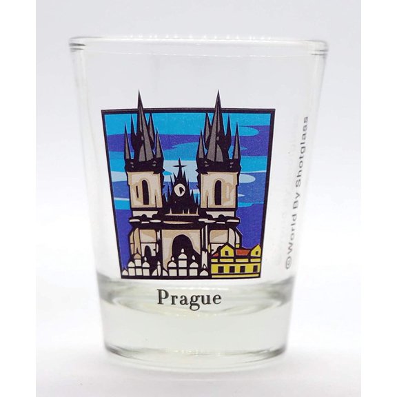 Prague Czech Republic Shot Glass