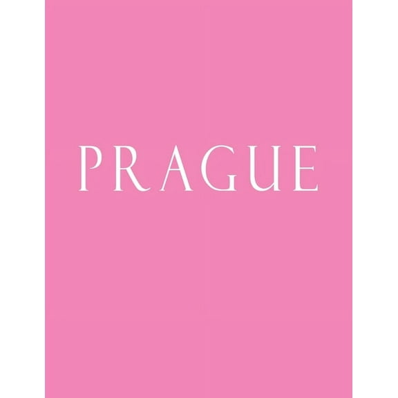 Prague: Decorative Book to Stack Together on Coffee Tables, Bookshelves and Interior Design - Add Bookish Charm Decor to Your Home - Stack Deco Books together to create Your unique Fashion Design styl