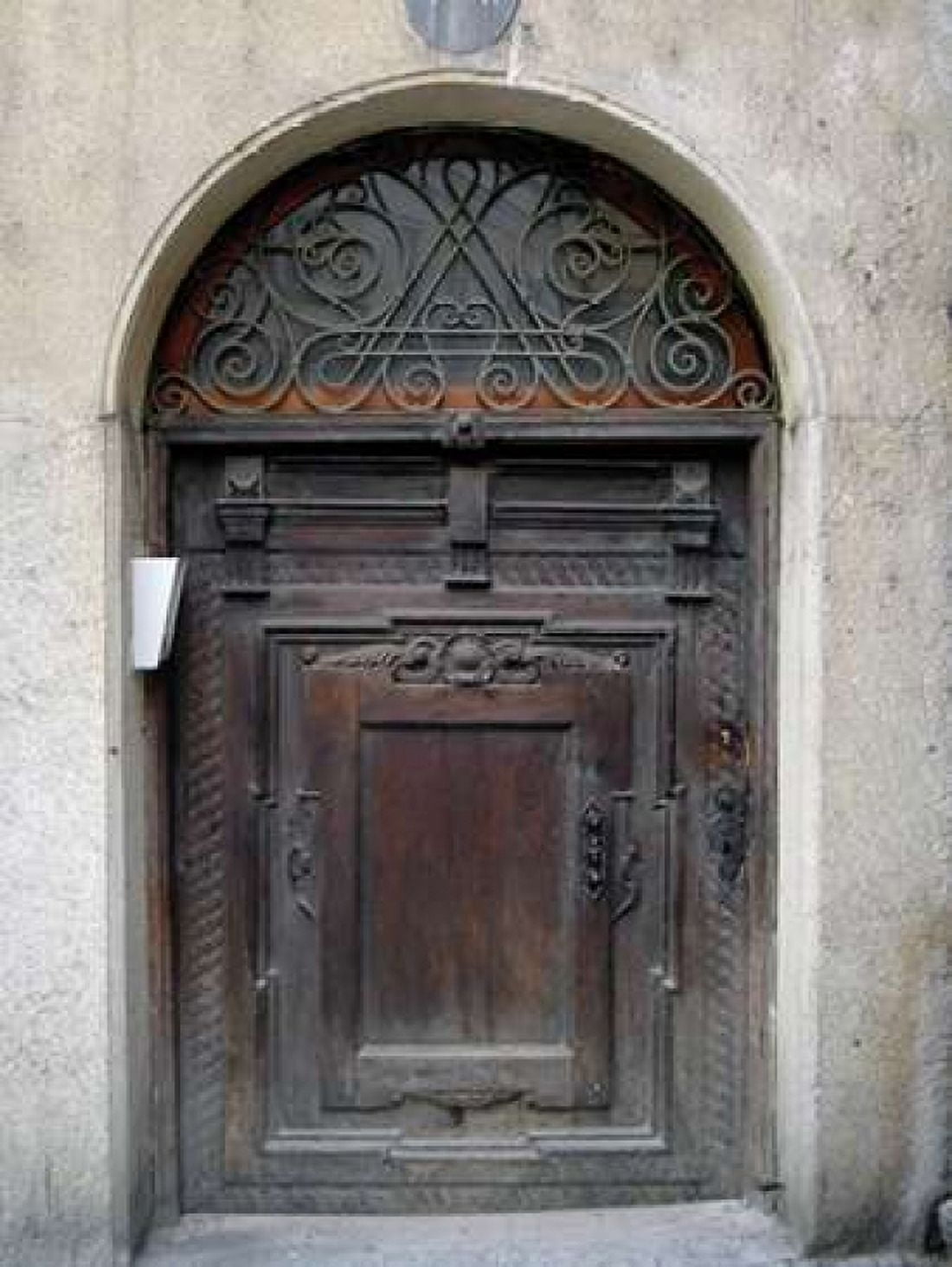 Prague Door III Canvas Art - Jim Christensen (18 x 24)