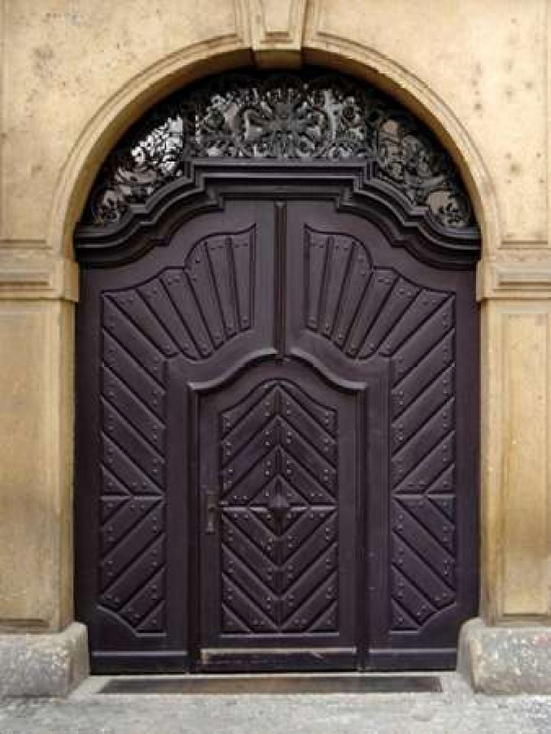 Prague Door IV Canvas Art - Jim Christensen (18 x 24)