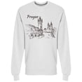 thumbnail image 1 of Prague Old Town Square  Sweatshirt Men -Image by Shutterstock, Male XX-Large, 1 of 2
