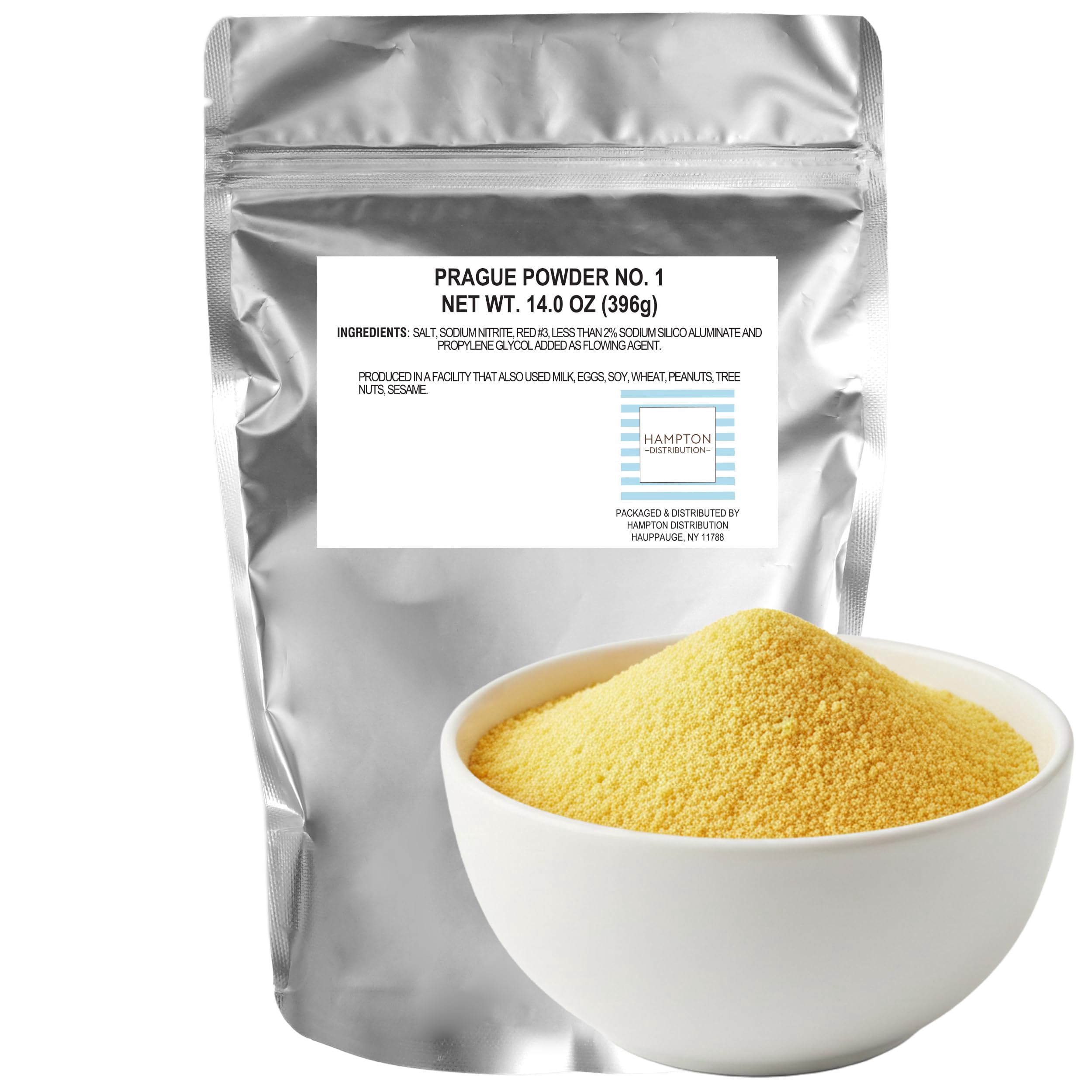 Prague Powder Number 1, 14 Ounce Bag, Curing Salt, Hampton Distribution