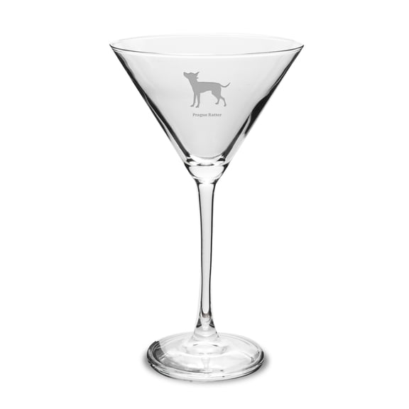 Prague Ratter 10 oz Classic Martini Glass