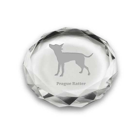 Prague Ratter Deep Etched Paperweight