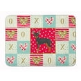 thumbnail image 1 of Prague Ratter Love Machine Washable Memory Foam Mat Red, 1 of 4